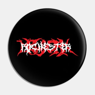 Rochester, NY - Death metal Style Pin