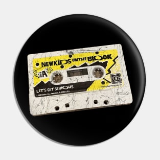 Cassette Tape Retro Vintage NKOTB Pin