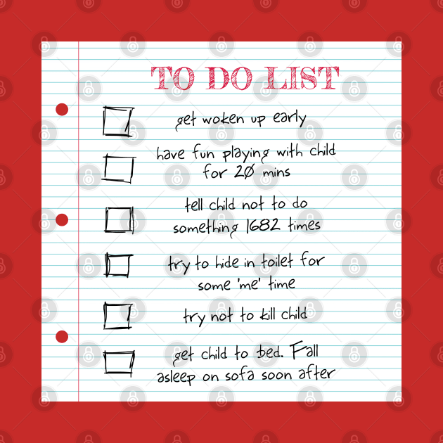 To Do List (Parents) by coryreid_illustration