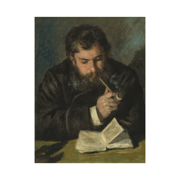 Claude Monet by Auguste Renoir by Classic Art Stall