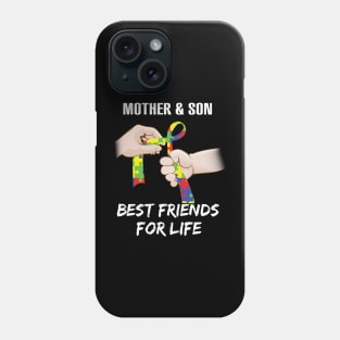 Best Friend Mama Son Autism Phone Case