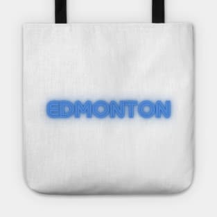 Edmonton Glowing Word Art Tote