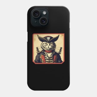 Cat pirate Phone Case