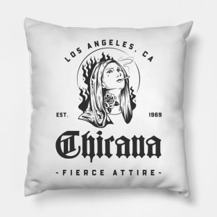 Chicana Fierce Attire Pillow