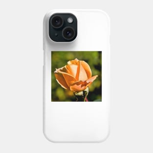 Peach Rose Bud Phone Case