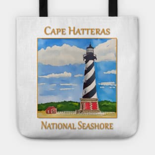 Lighthouse on Cape Hatteras National Seashore Tote