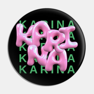 Karina Aespa 3D Pin