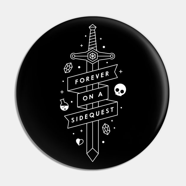 Forever on a side quest - Video games Pin by thedesigngarden