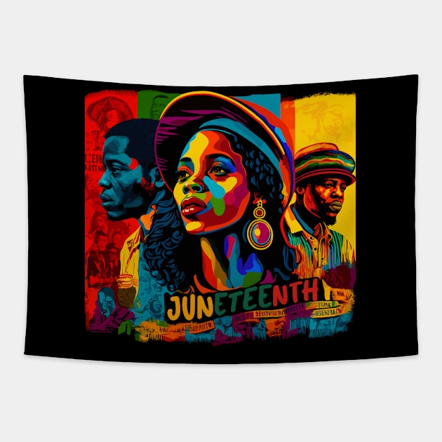 Juneteenth Tapestry by MBNEWS