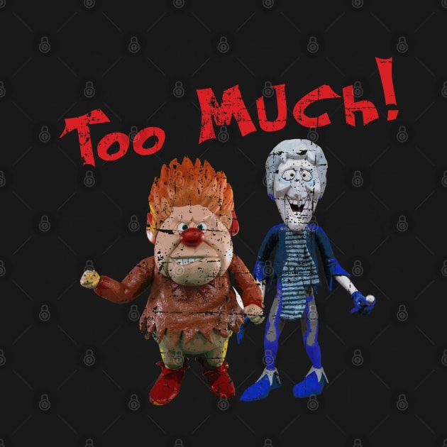 Heat Miser and Snow Miser from The Year Without a Santa Claus by hauntedjack