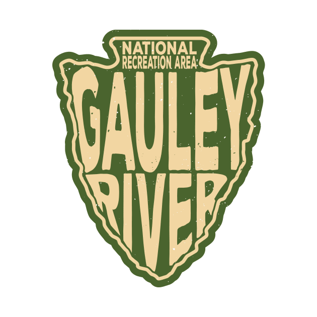 Gauley River National Recreation Area name arrowhead by nylebuss