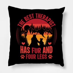 Dog Therapist Pillow