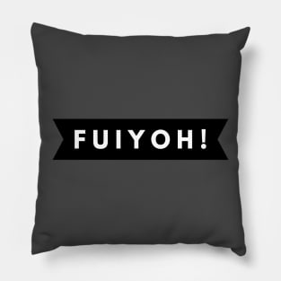 FUIYOH (b&w II) Pillow