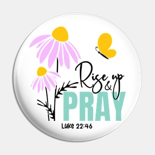 Spring Flowers Pin