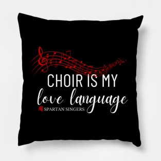 Music is My Love Language Pillow