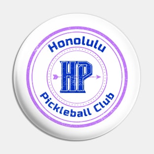 Classic Hawaiian Pickleball Venue Pin