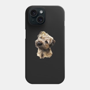 Border Terrier Cute Puppy Dog Phone Case