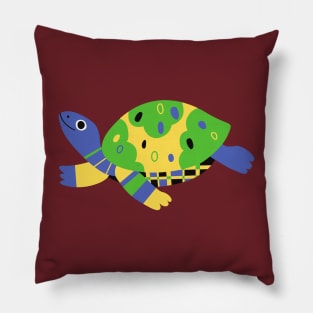 Cute Cartoon Turtle Pillow