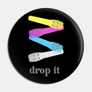 Drop the Mic Pin