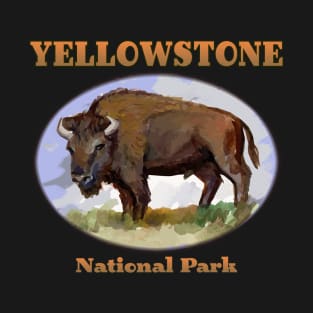 Yellowstone National Park - Bison - T-Shirt