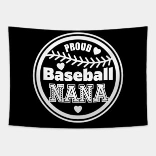 Proud Baseball Nana, Sports Gift Tapestry