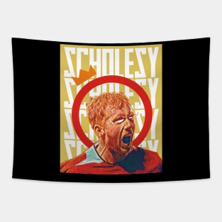 PAUL SCHOLES, THE GINGER PRINCE Tapestry