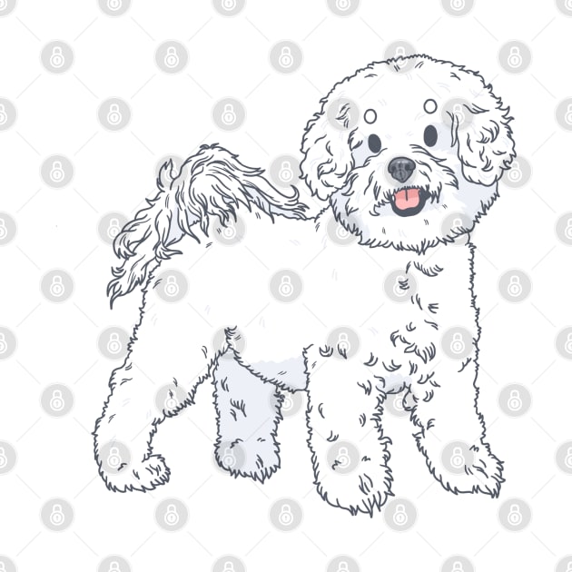 Bichon Frise by Csieben