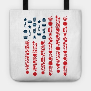 4th July. American Icons Tote