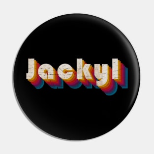 retro vintage Jackyl Pin