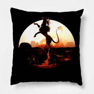 Howling Moon Pillow