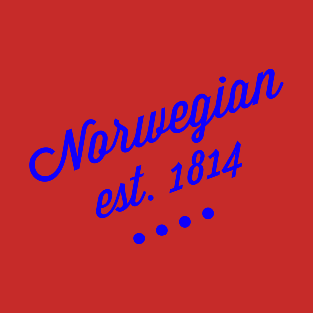 Norwegian by MessageOnApparel