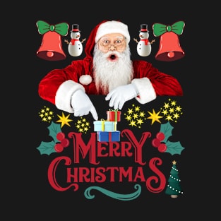 A Funny and Cute T-shirt Design for Merry Christmas and Happy New Year T-Shirt