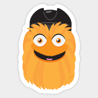 99-Keep It Gritty Flyers Mascot Mascot Funny Sticker for Sale by