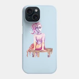 Strawberry squid Phone Case