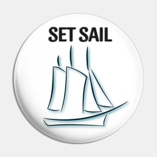 Set Sail Pin