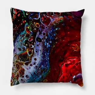 Rainbow cellular Pillow