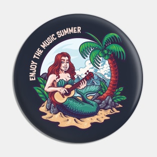 enjoy the music summer Pin