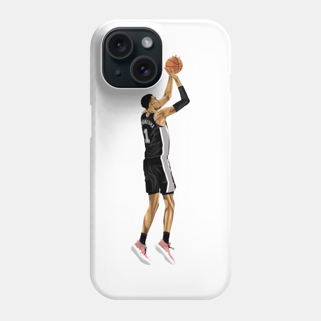 Victor Wembanyama Phone Case by knnthmrctn