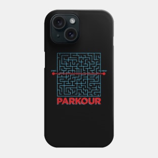 parkour maze shortcut Phone Case