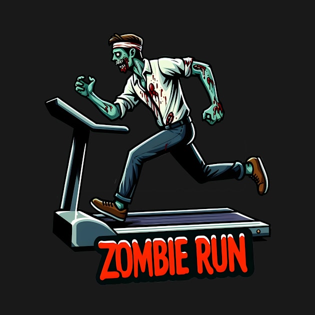 Zombie Run by Rawlifegraphic