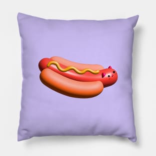 Kitty Hot Dog Pillow