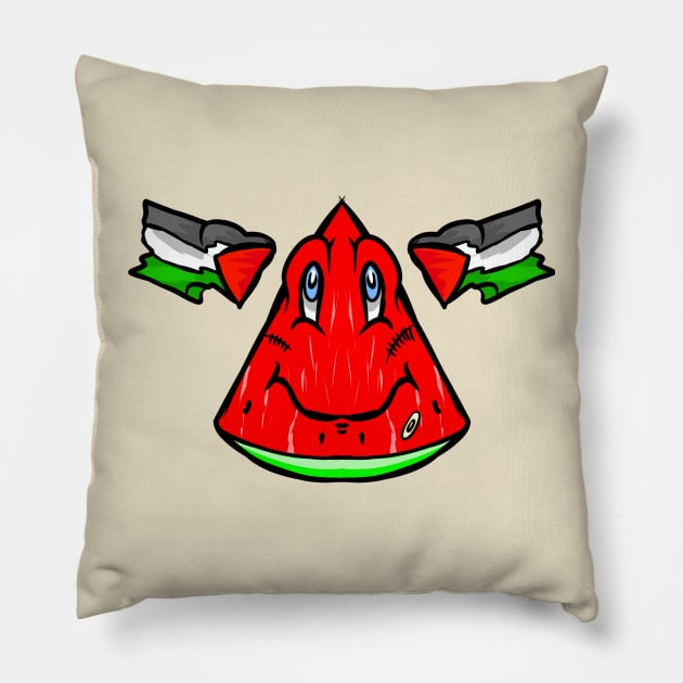 Proud of palestine Pillow by Cahya. Id