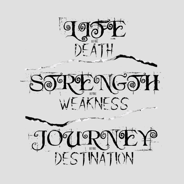 Life, Strength and Journey by ClothesContact