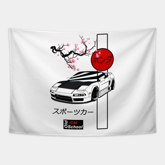 JDM NA1 Red Sun Edition Tapestry by OSJ Store