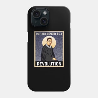 may her memory be a revolution RBG Phone Case