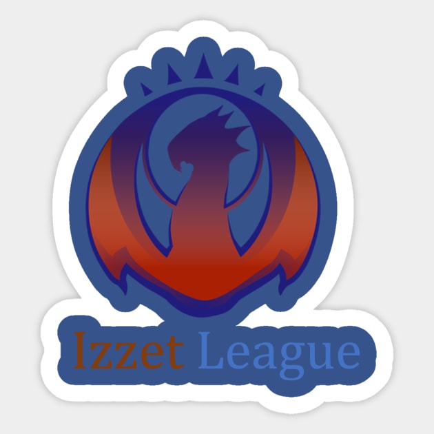 Izzet League - Mtg - Sticker | TeePublic