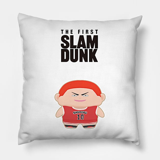 The First Slam Dunk, Slam Dunk Movie Pillow by oakley0