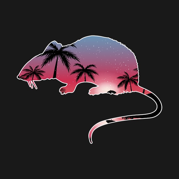 Mouse Beautiful Sunset Beach Palm Tree by jrgmerschmann