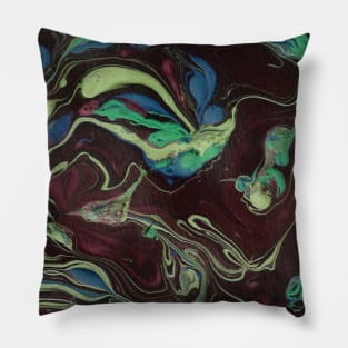 Dark Marble Pillow