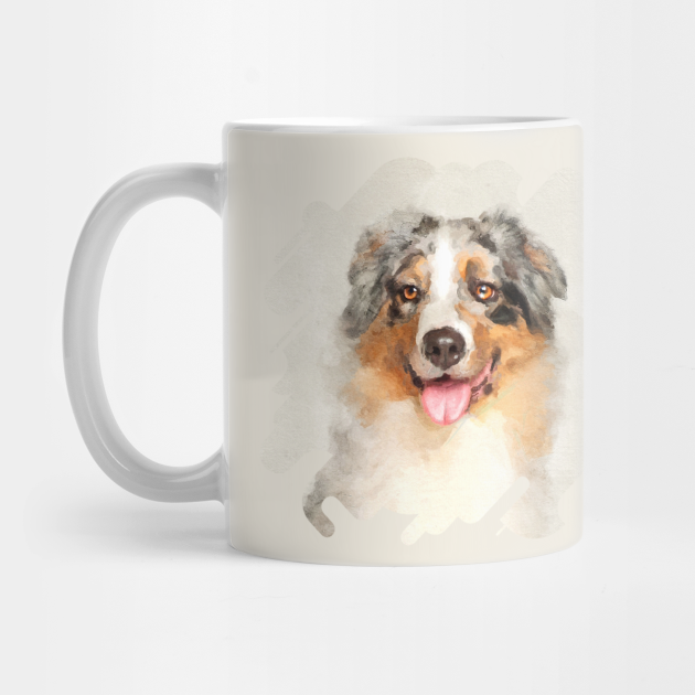 australian shepherd mug